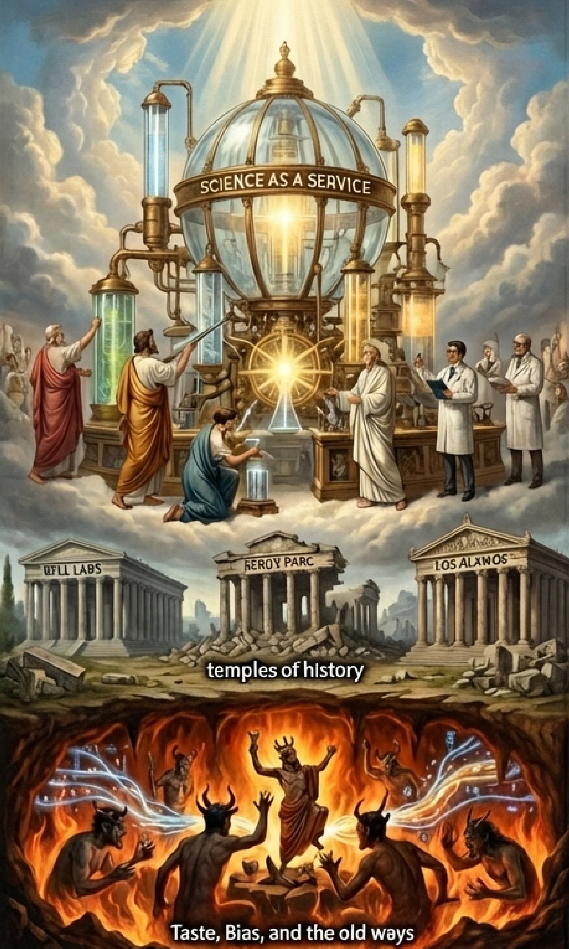 Science as a Service - Temples of History